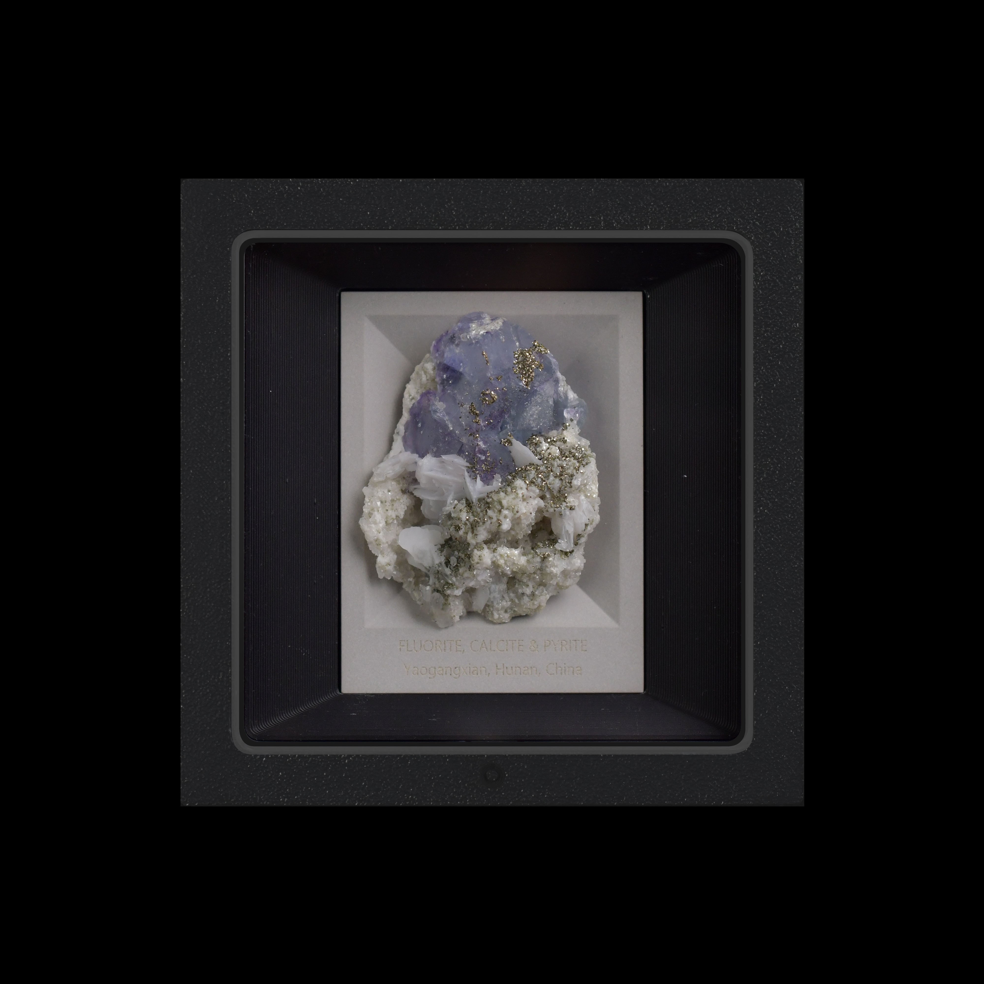 Fluorite, Calcite &amp; Pyrite;Crystal Gift,mood light,Mineral Specimen🛡️Shield