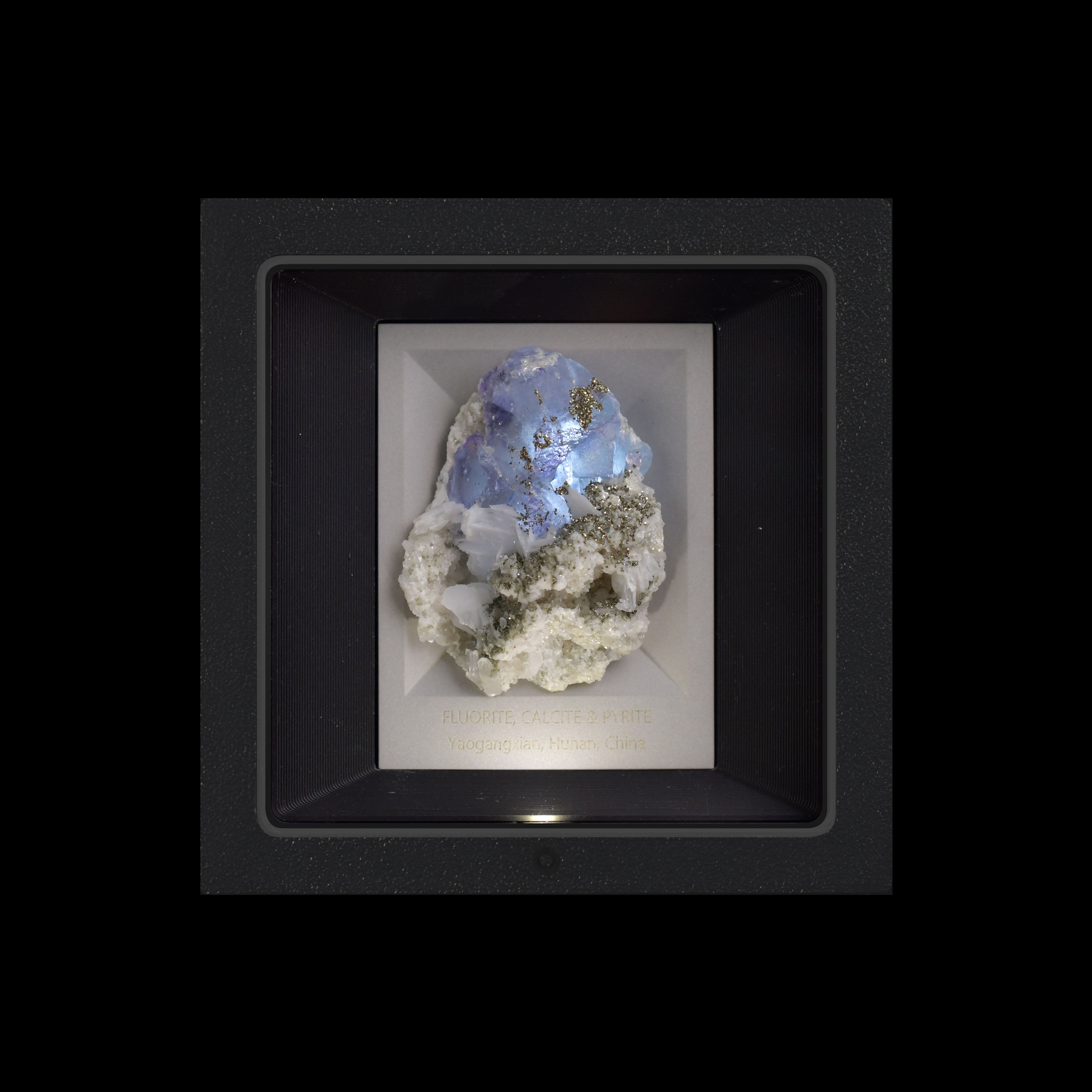 Fluorite, Calcite &amp; Pyrite;Crystal Gift,mood light,Mineral Specimen🛡️Shield
