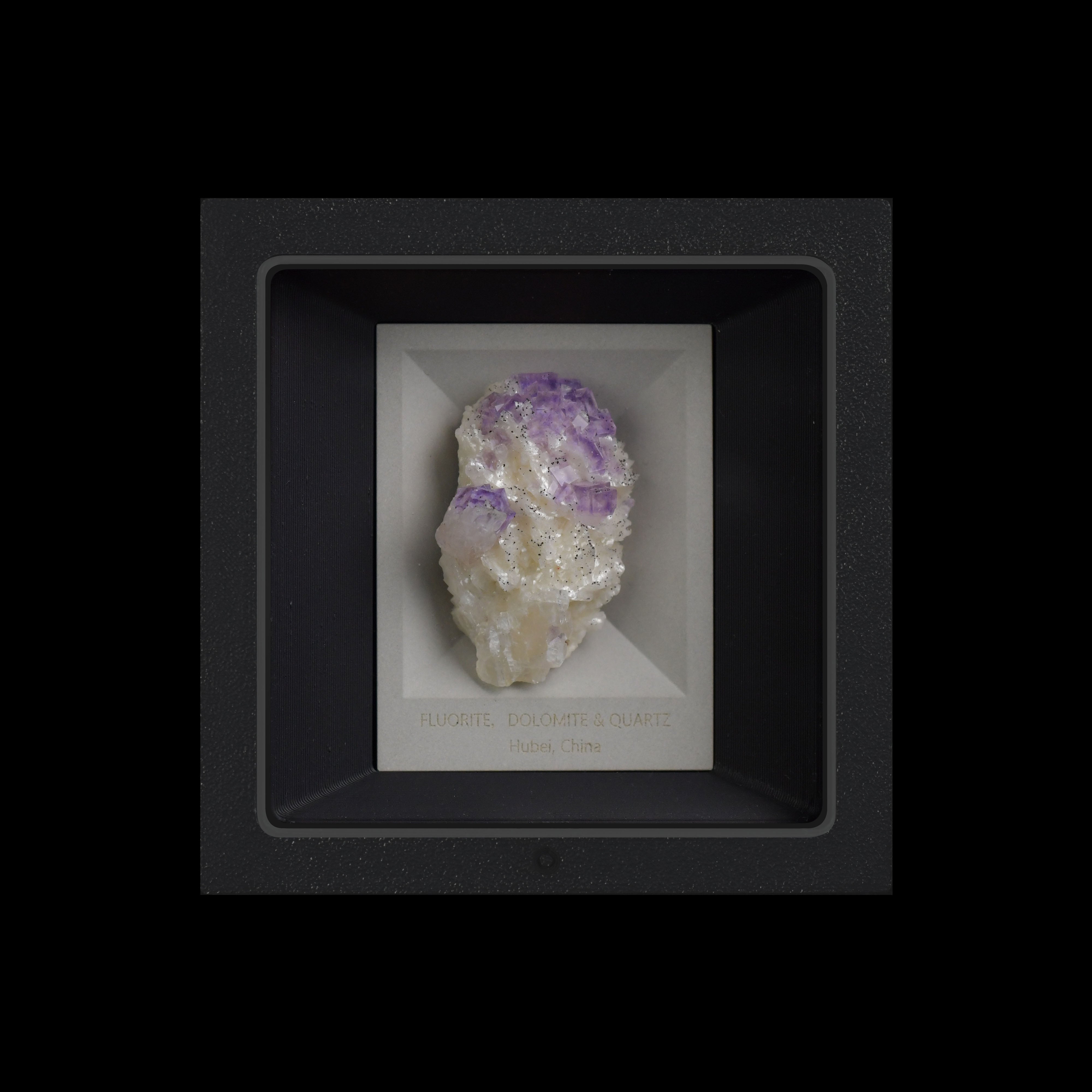 Fluorite,Dolomite &amp; Quartz;Crystal Gift,mood light,Mineral Specimen⚡️Focus