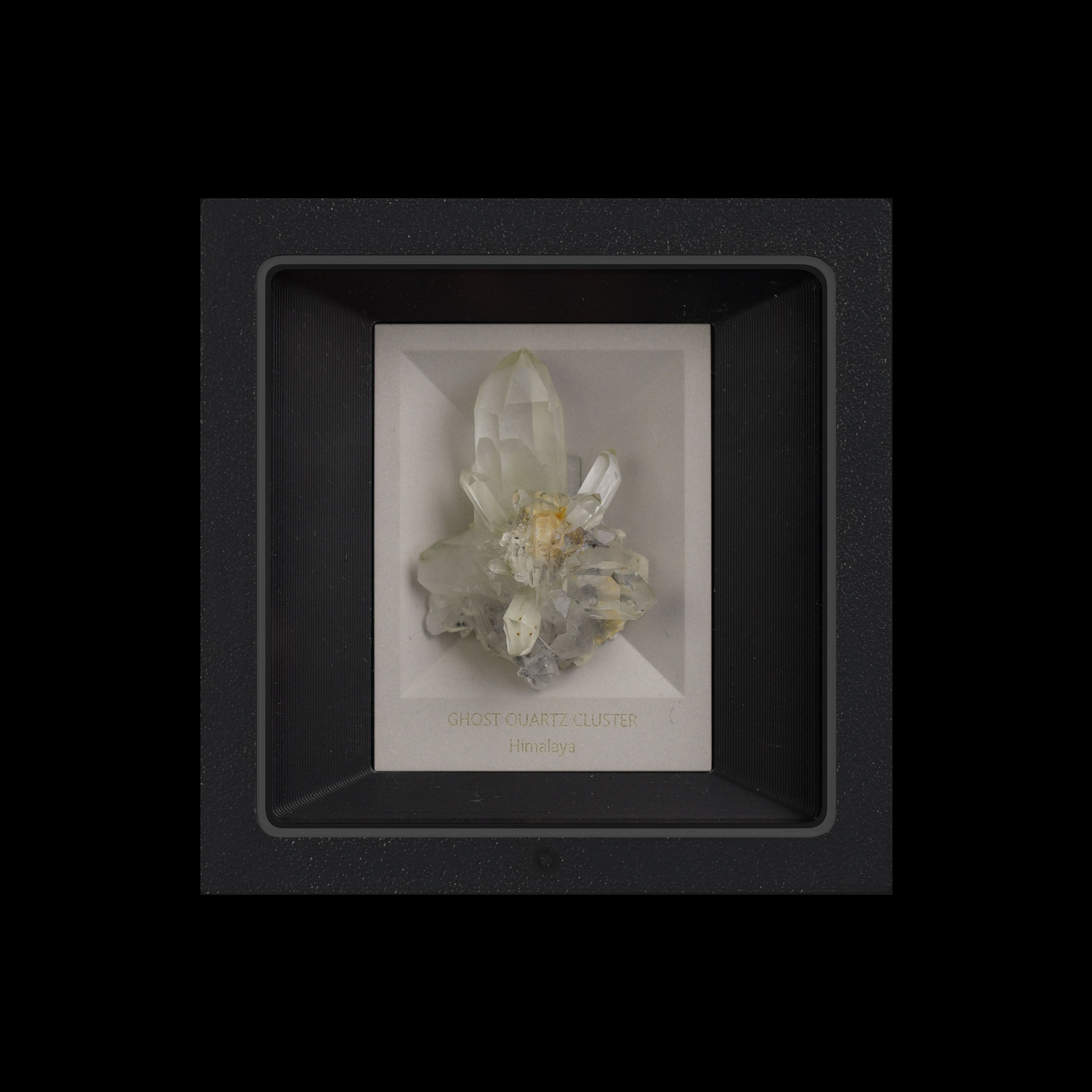 Ghost Quartz Cluster;Crystal Gift,mood light,Mineral Specimen🌀Soul