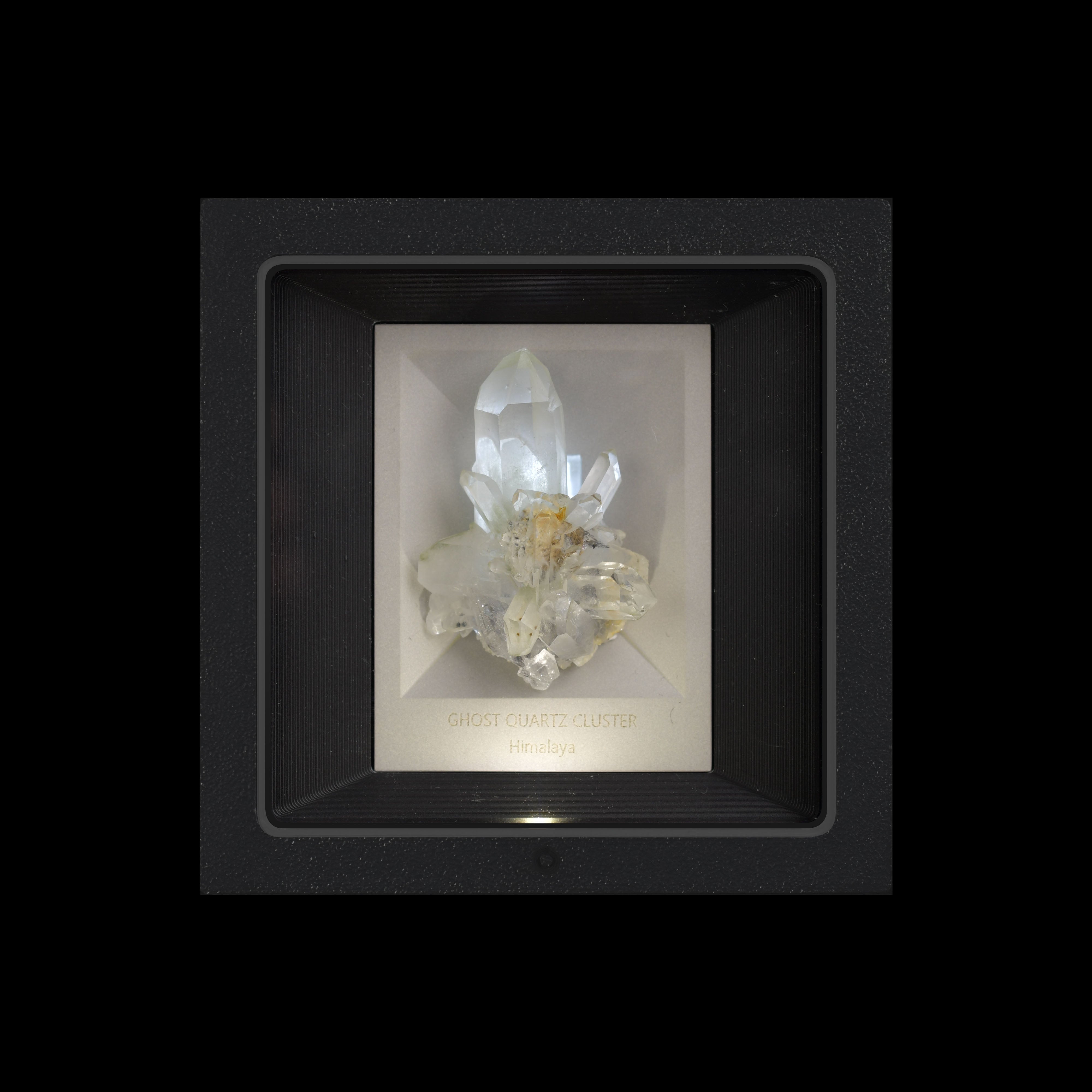 Ghost Quartz Cluster;Crystal Gift,mood light,Mineral Specimen🌀Soul